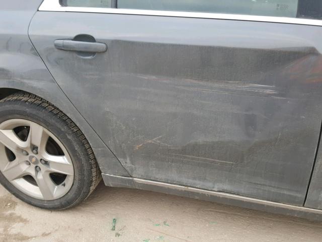 1G1ZH57B59F231399 - 2009 CHEVROLET MALIBU 1LT GRAY photo 9