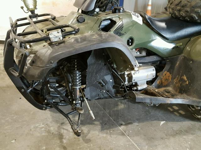 1HFTE244364514567 - 2006 HONDA TRX350 TE GREEN photo 9