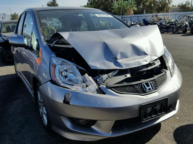 JHMGE88409S064254 - 2009 HONDA FIT SPORT SILVER photo 1