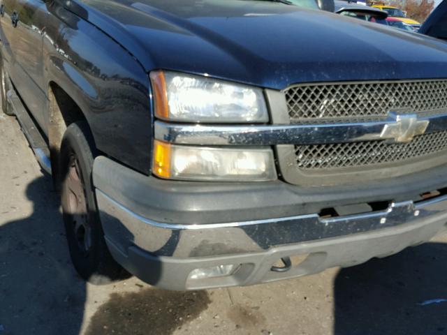 3GNEK12T74G194533 - 2004 CHEVROLET AVALANCHE BLUE photo 9