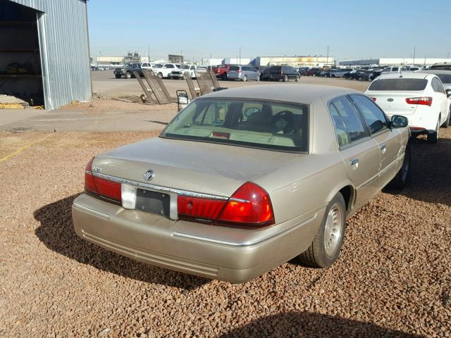 2MEFM75W1YX745288 - 2000 MERCURY GRAND MARQ BROWN photo 4