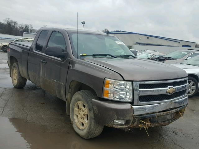 2GCEK19J981118145 - 2008 CHEVROLET SILVERADO BROWN photo 1