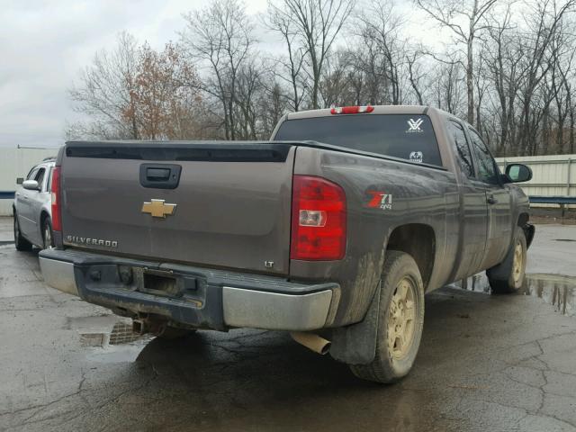 2GCEK19J981118145 - 2008 CHEVROLET SILVERADO BROWN photo 4