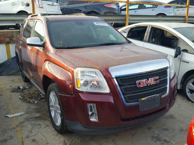 2CTALDEW6A6367031 - 2010 GMC TERRAIN SL BURGUNDY photo 1