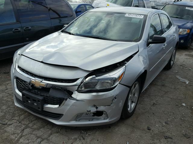 1G11A5SL3FF289623 - 2015 CHEVROLET MALIBU LS 银色 照片 2
