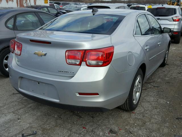 1G11A5SL3FF289623 - 2015 CHEVROLET MALIBU LS 银色 照片 4