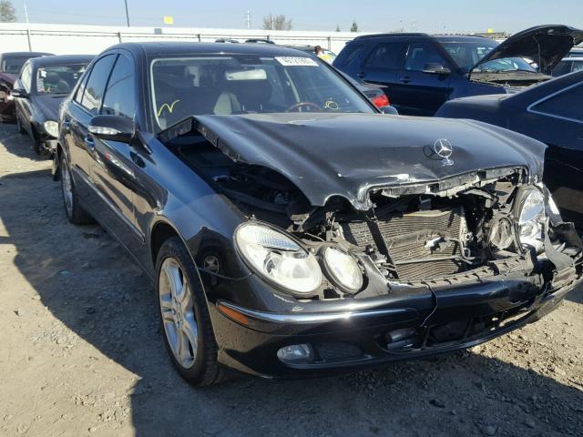 WDBUF56J16A865753 - 2006 MERCEDES-BENZ E 350 BLACK photo 1