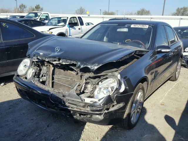 WDBUF56J16A865753 - 2006 MERCEDES-BENZ E 350 BLACK photo 2