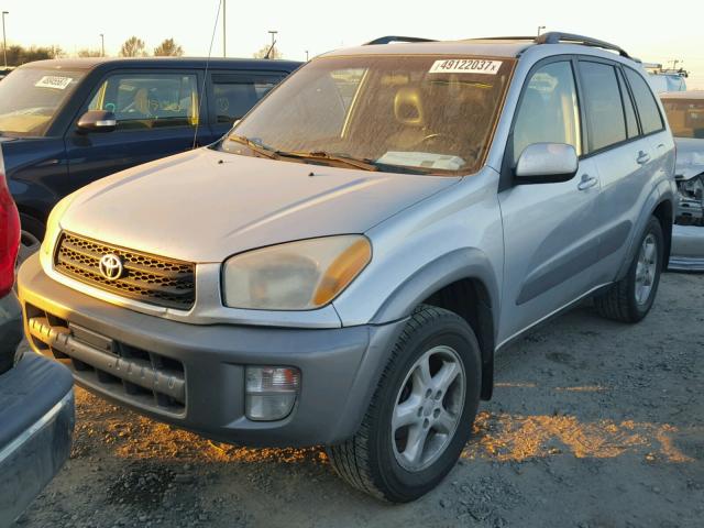 JTEHH20V310029542 - 2001 TOYOTA RAV4 SILVER photo 2