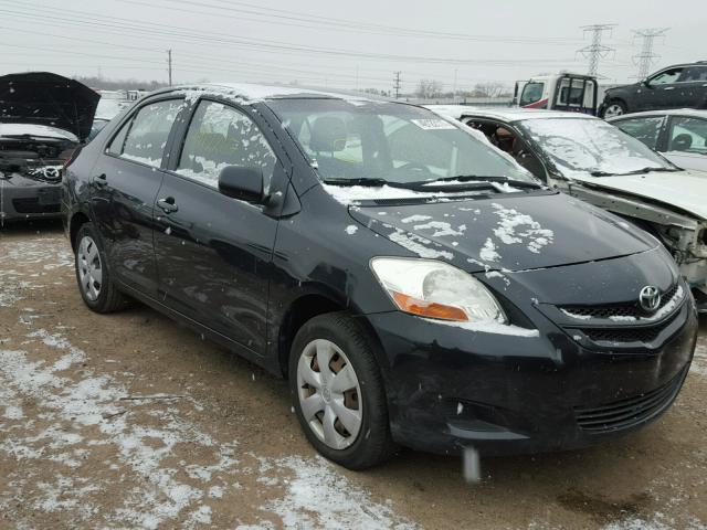 JTDBT923471078135 - 2007 TOYOTA YARIS BLACK photo 1