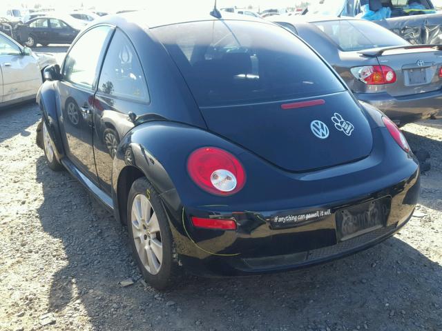 3VWPG31C58M524982 - 2008 VOLKSWAGEN NEW BEETLE BLACK photo 3