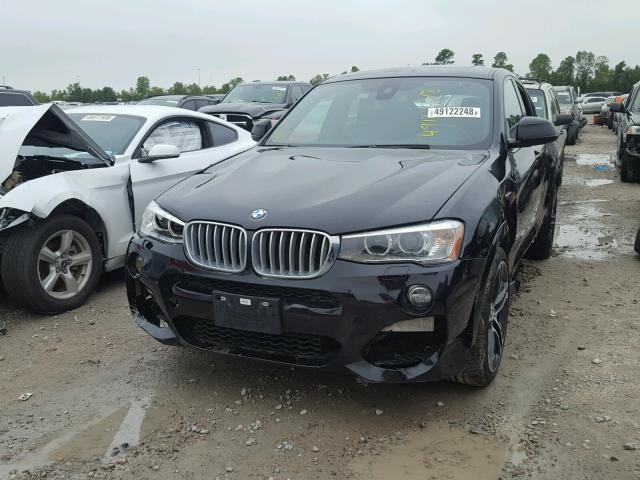 5UXXW3C59J0T80963 - 2018 BMW X4 XDRIVE2 Черный фото 2