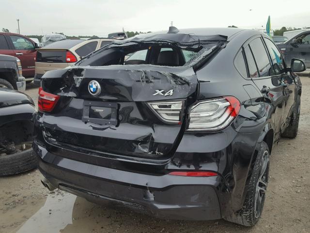 5UXXW3C59J0T80963 - 2018 BMW X4 XDRIVE2 Черный фото 4