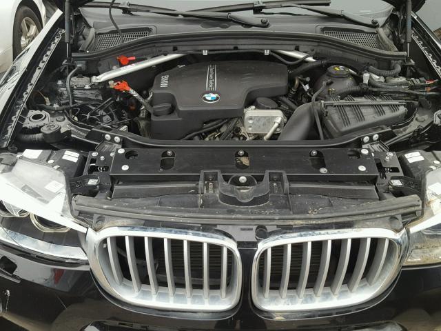 5UXXW3C59J0T80963 - 2018 BMW X4 XDRIVE2 Черный фото 7