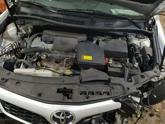 4T1BF1FK1DU235362 - 2013 TOYOTA CAMRY L SILVER photo 7