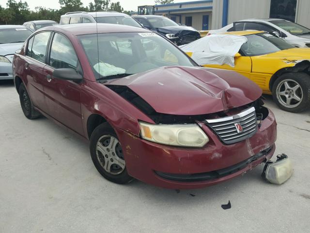 1G8AG52F15Z126590 - 2005 SATURN ION LEVEL RED photo 1