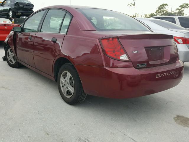 1G8AG52F15Z126590 - 2005 SATURN ION LEVEL 红色 照片 3