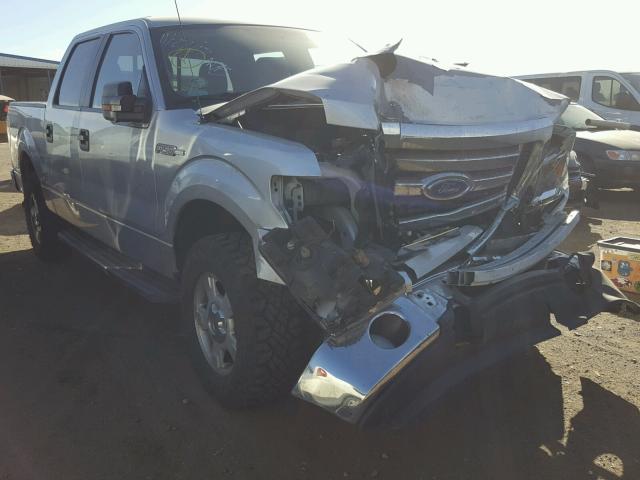 1FTFW1EV7AFD79502 - 2010 FORD F150 SUPER SILVER photo 1