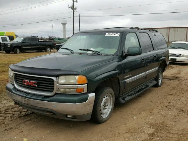 3GKFK16T51G119398 - 2001 GMC YUKON XL K GREEN photo 2