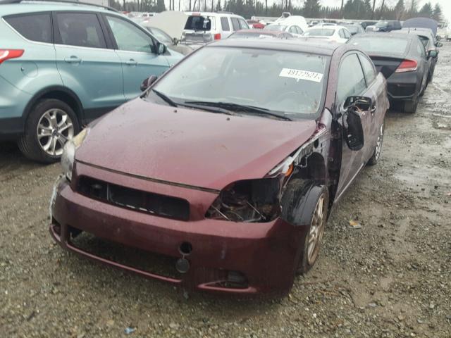 JTKDE177750041785 - 2005 TOYOTA SCION TC Bordo foto 2