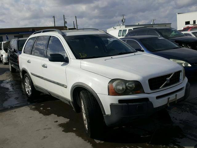 YV1CZ91H741123462 - 2004 VOLVO XC90 T6 WHITE photo 1