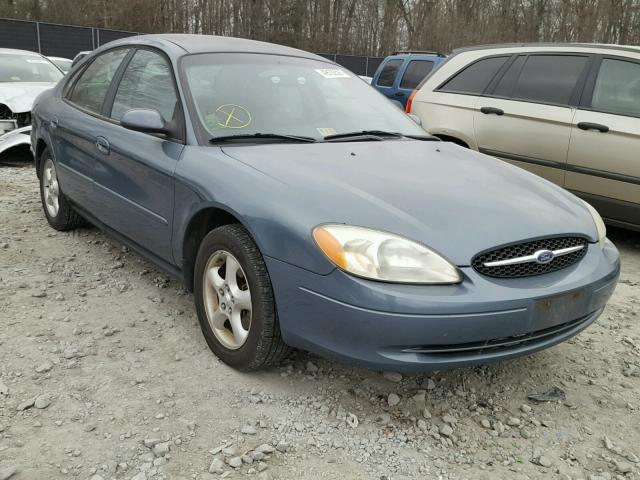 1FAFP55U91G269630 - 2001 FORD TAURUS SES BLUE photo 1