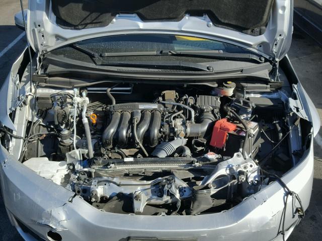 JHMGK5H52GX040702 - 2016 HONDA FIT LX SILVER photo 7