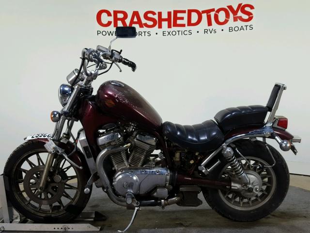 JS1VP51AXG2114733 - 1986 SUZUKI VS700 MAROON photo 5