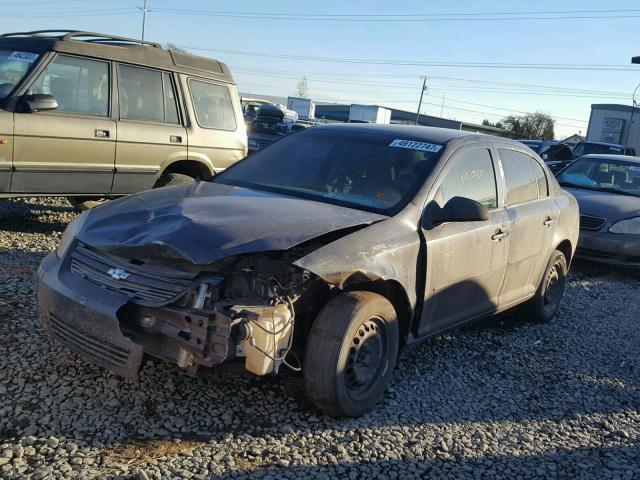 1G1AT58H597201344 - 2009 CHEVROLET COBALT LT GRAY photo 2