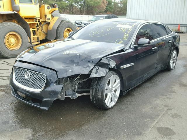 SAJWA2GB4BLV16603 - 2011 JAGUAR XJL BASE BLACK photo 2