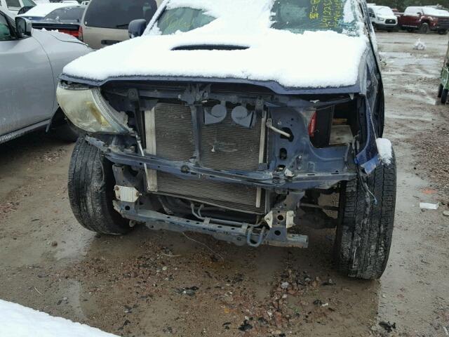 5TEJU62N57Z348679 - 2007 TOYOTA TACOMA DOU BLUE photo 7