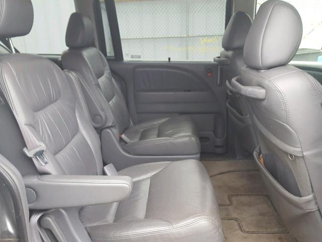 5FNRL38746B118998 - 2006 HONDA ODYSSEY EX GRAY photo 6