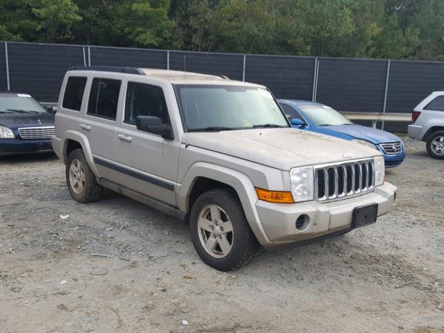 1J8HG48KX8C140667 - 2008 JEEP COMMANDER Qəhvəyi foto 1