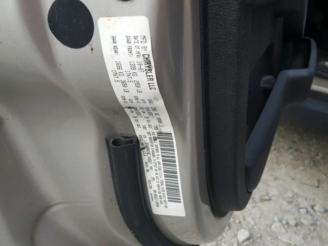 1J8HG48KX8C140667 - 2008 JEEP COMMANDER Qəhvəyi foto 10