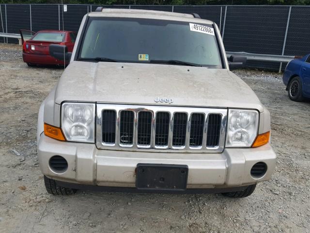 1J8HG48KX8C140667 - 2008 JEEP COMMANDER Qəhvəyi foto 9