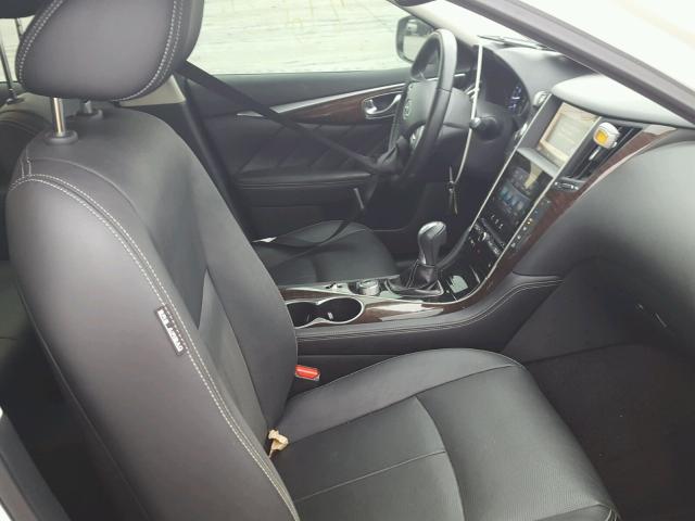 JN1BV7AP8FM346560 - 2015 INFINITI Q50 BASE Білий фото 5