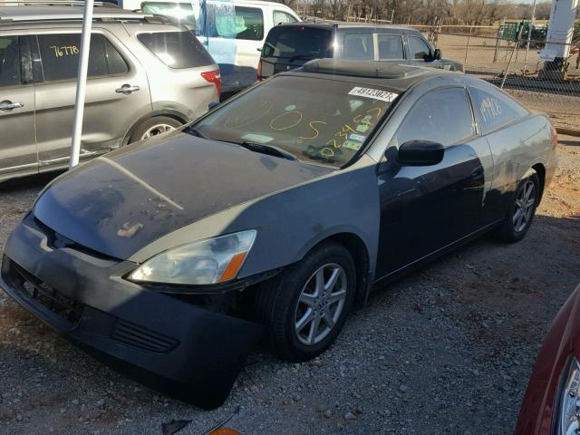 1HGCM82623A023457 - 2003 HONDA ACCORD EX GRAY photo 2