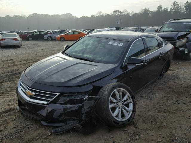 2G1115S34G9117854 - 2016 CHEVROLET IMPALA LT BLACK photo 2