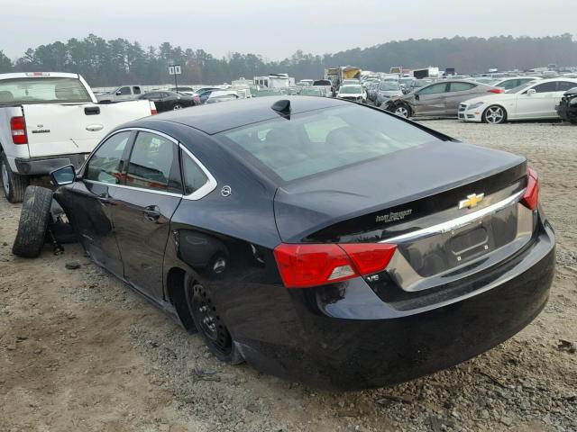 2G1115S34G9117854 - 2016 CHEVROLET IMPALA LT BLACK photo 3