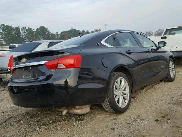 2G1115S34G9117854 - 2016 CHEVROLET IMPALA LT BLACK photo 4