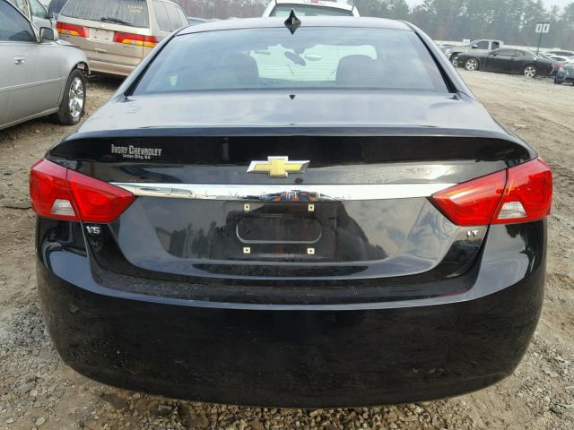 2G1115S34G9117854 - 2016 CHEVROLET IMPALA LT BLACK photo 9