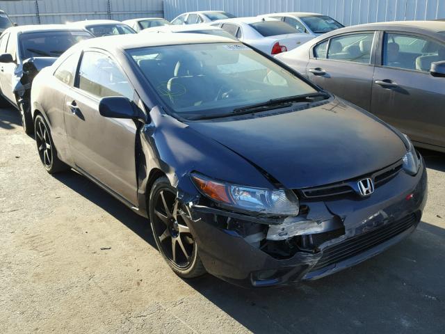 2HGFG126X8H519319 - 2008 HONDA CIVIC LX BLUE photo 1