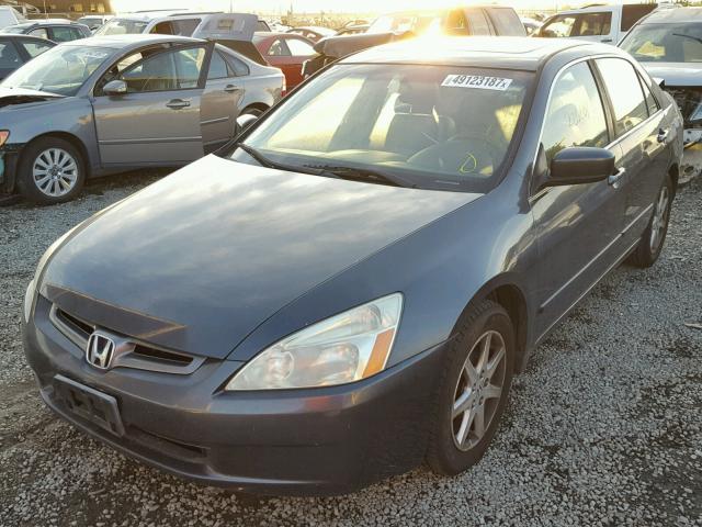 1HGCM66504A015042 - 2004 HONDA ACCORD EX GRAY photo 2