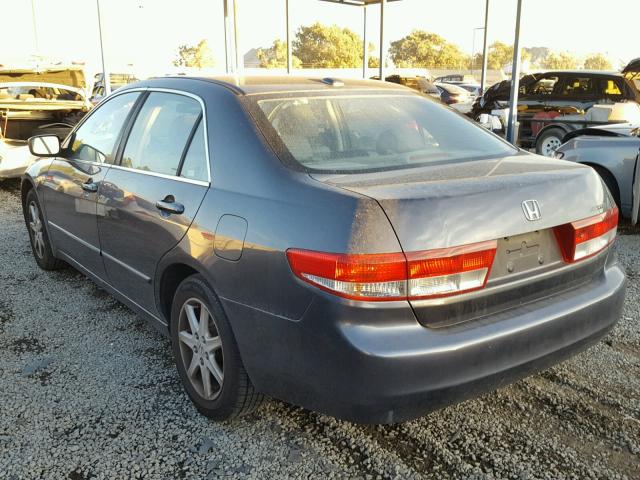 1HGCM66504A015042 - 2004 HONDA ACCORD EX GRAY photo 3