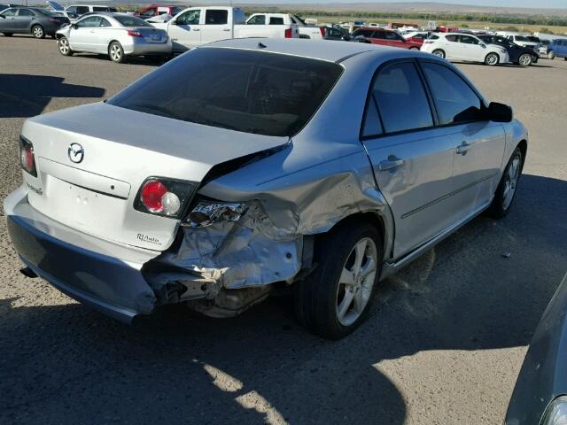 1YVHP80C885M04373 - 2008 MAZDA 6 I SILVER photo 4