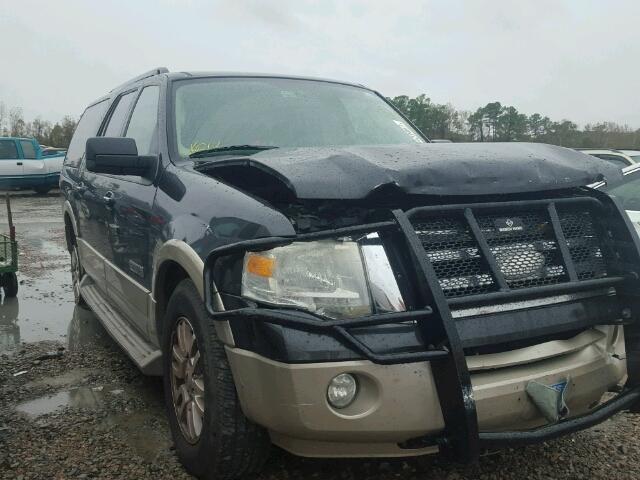 1FMFK17547LA24740 - 2007 FORD EXPEDITION GRAY photo 1