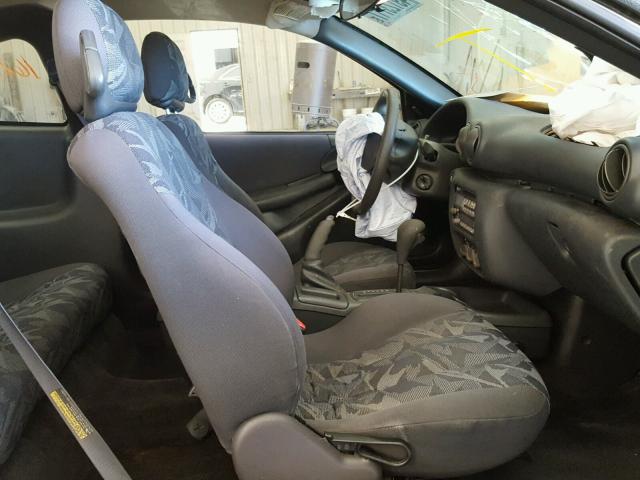 1G2JB12F837217446 - 2003 PONTIAC SUNFIRE SILVER photo 5