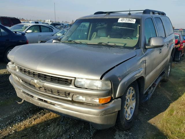 3GNFK16T53G135204 - 2003 CHEVROLET SUBURBAN K SILVER photo 2