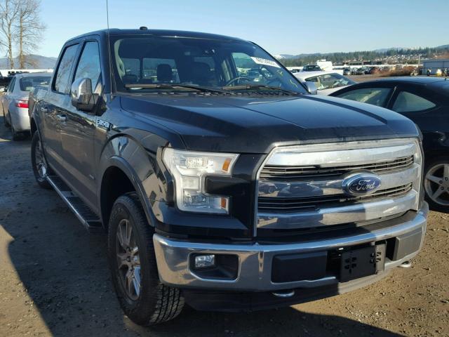 1FTEW1EG5GKD96165 - 2016 FORD F150 SUPER BLACK photo 1