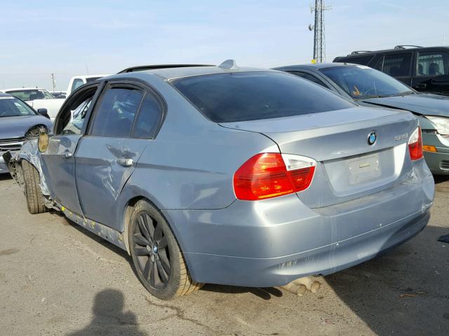 WBAVB13546PT00375 - 2006 BMW 325 I BLUE photo 3